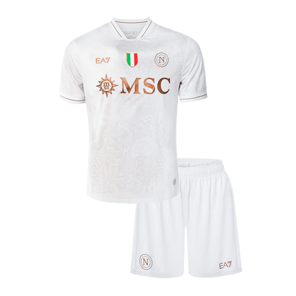 Base Kit Bambino Napoli Trasferta 2025/26 - 2 Pezzi