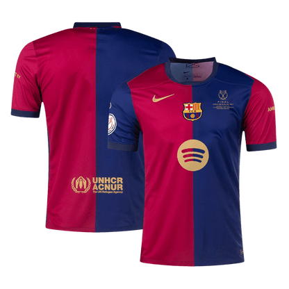 Maglia Replica Barcelona Casa Uomo 2024/25 - Copa del Rey Final