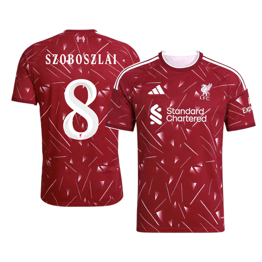 Maglia Replica Liverpool Casa SZOBOSZLAI #8 Uomo 2026/27 - UCL