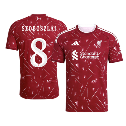 Maglia Replica Liverpool Casa SZOBOSZLAI #8 Uomo 2026/27 - UCL