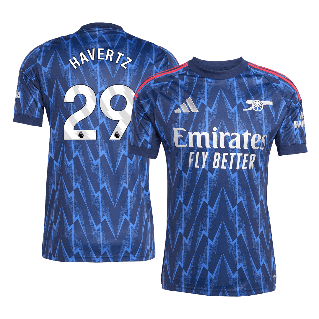 Maglia Replica Arsenal Trasferta HAVERTZ #29 Uomo 2025/26