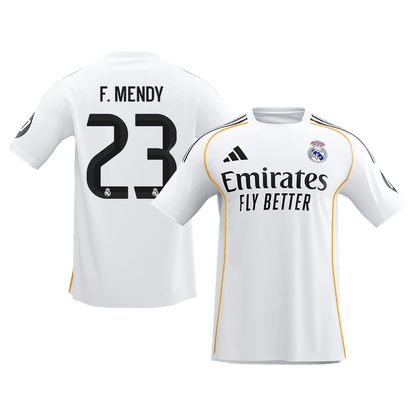 Maglia Replica Real Madrid Casa F.MENDY #23 Uomo 2025/26