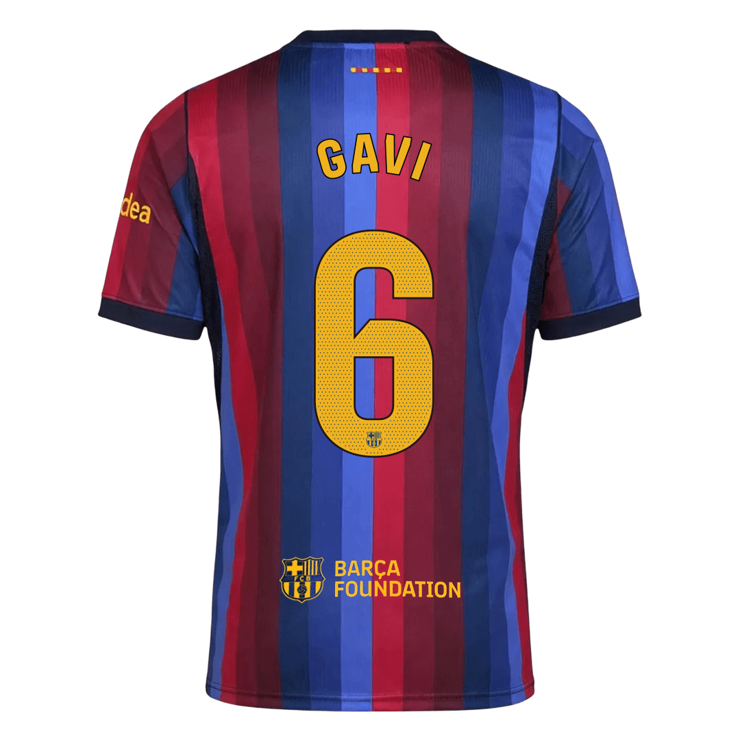 Maglia Replica Barcelona Casa GAVI #6 Uomo 2026/27