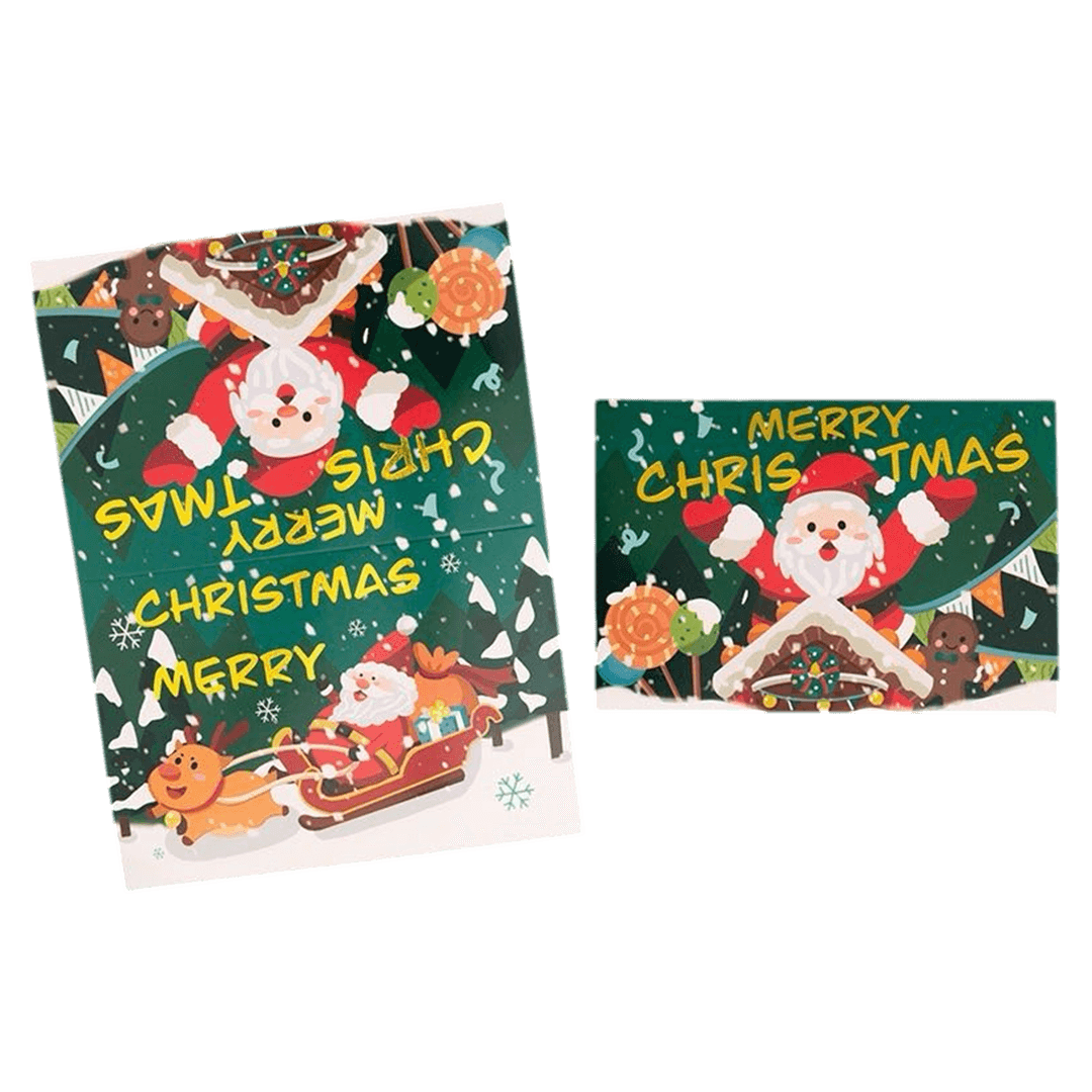 Biglietto di Natale Personalizzato – Messaggio Personalizzato
