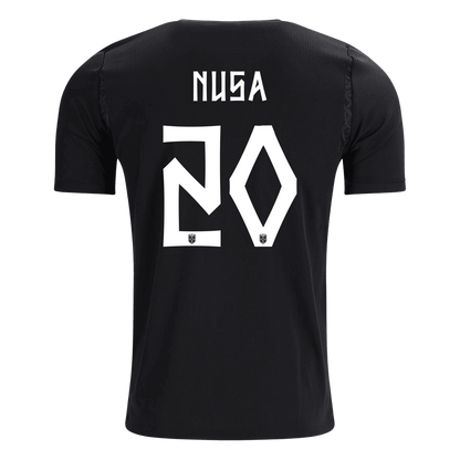 Maglia Replica Norvegia Trasferta NUSA #20 Uomo Mondiali 2026