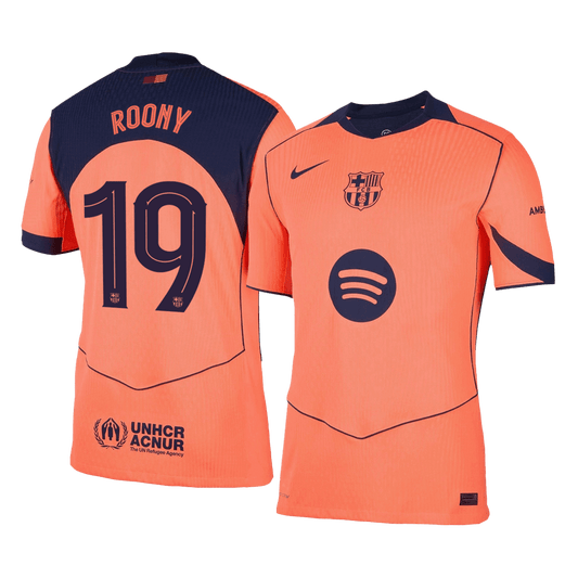 Maglia Gara Barcelona Terza ROONY #19 Uomo 2025/26