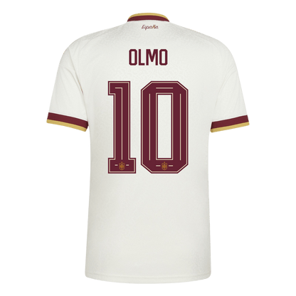 Maglia Replica Spagna Trasferta OLMO #10 Uomo Mondiali 2026