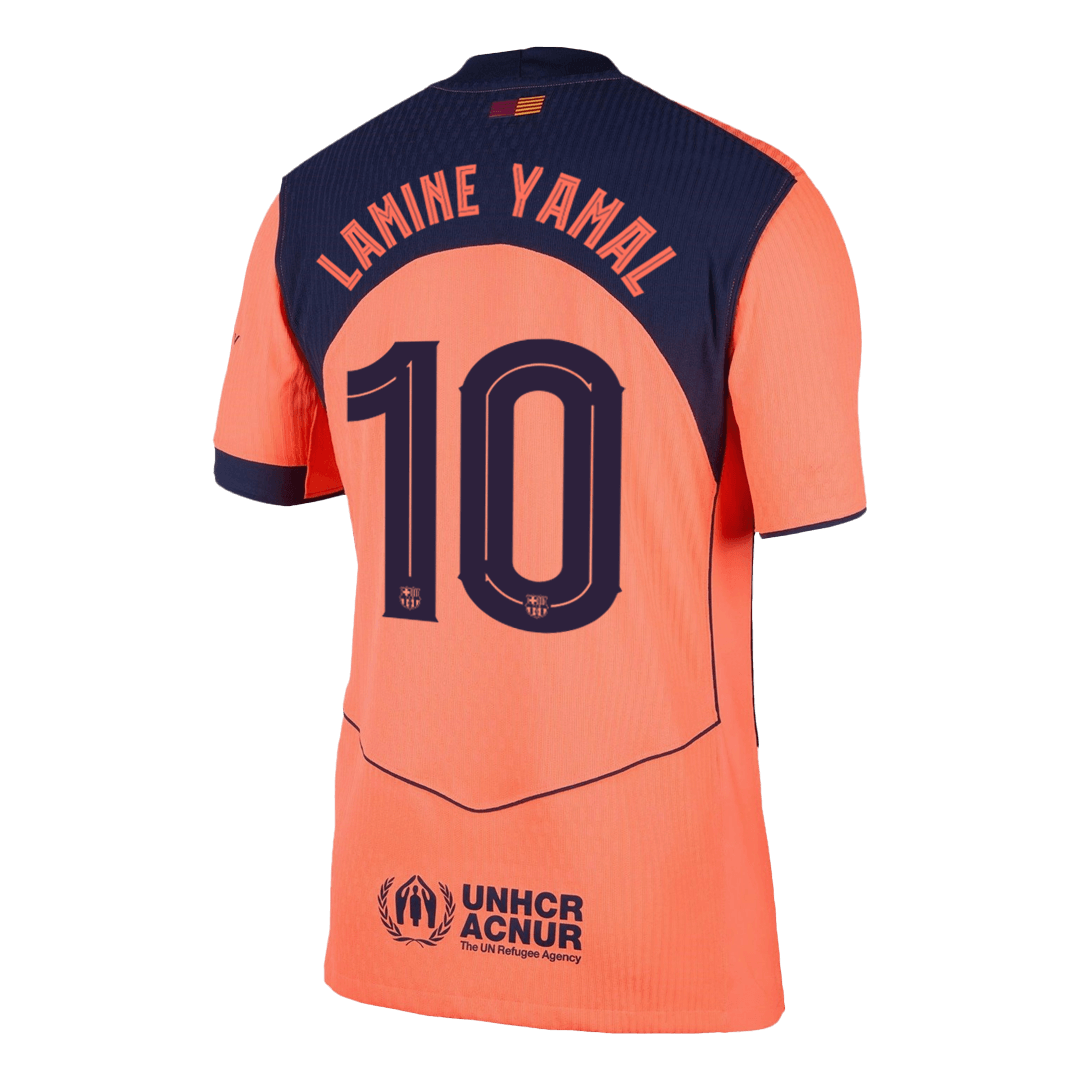 Maglia Gara Barcelona Terza LAMINE YAMAL #10 Uomo 2025/26