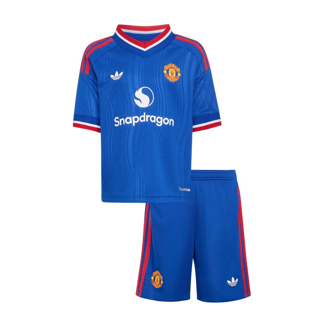 Base Kit Bambino Manchester United Trasferta 2026/27 - 2 Pezzi