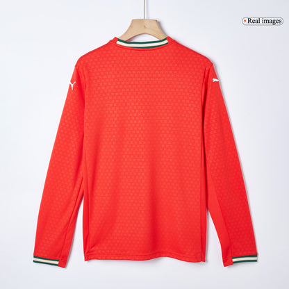 Maglia Replica Portugal Casa RONALDO #7 Uomo 2025 - Manica Lunga