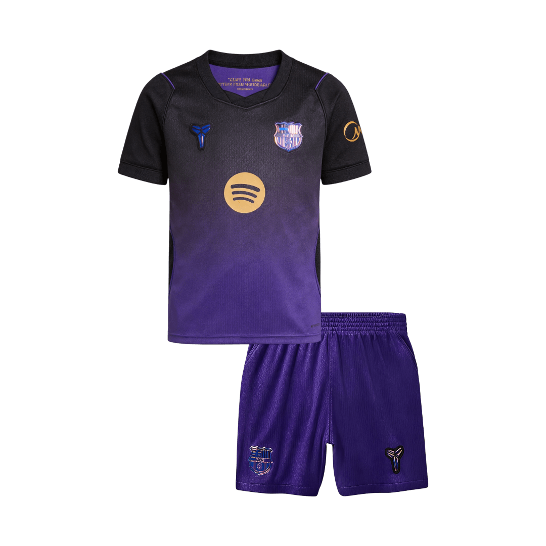 Base Kit Bambino Barcelona Trasferta 2026/27 - 2 Pezzi