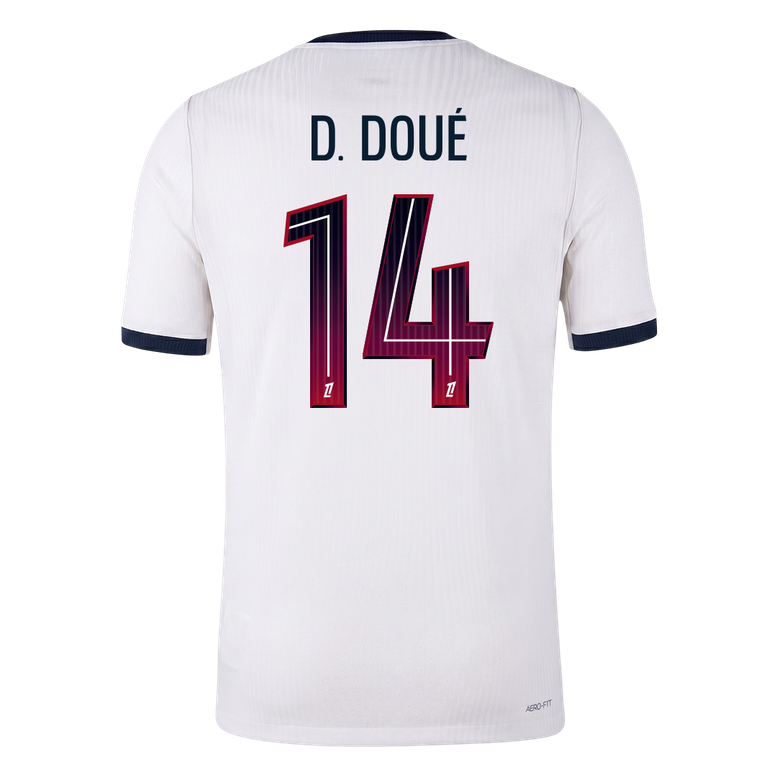 Maglia Gara PSG Trasferta D. DOUÉ #14 Uomo 2026/27