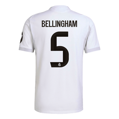 Maglia Gara Real Madrid Casa BELLINGHAM #5 Uomo 2025/26