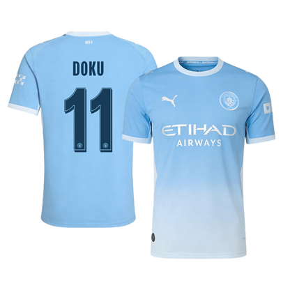 Maglia Gara Manchester City Casa DOKU #11 Uomo 2026/27 - UCL