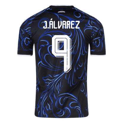 Maglia Replica Argentina Trasferta J. ÁLVAREZ #9 Uomo Mondiali 2026