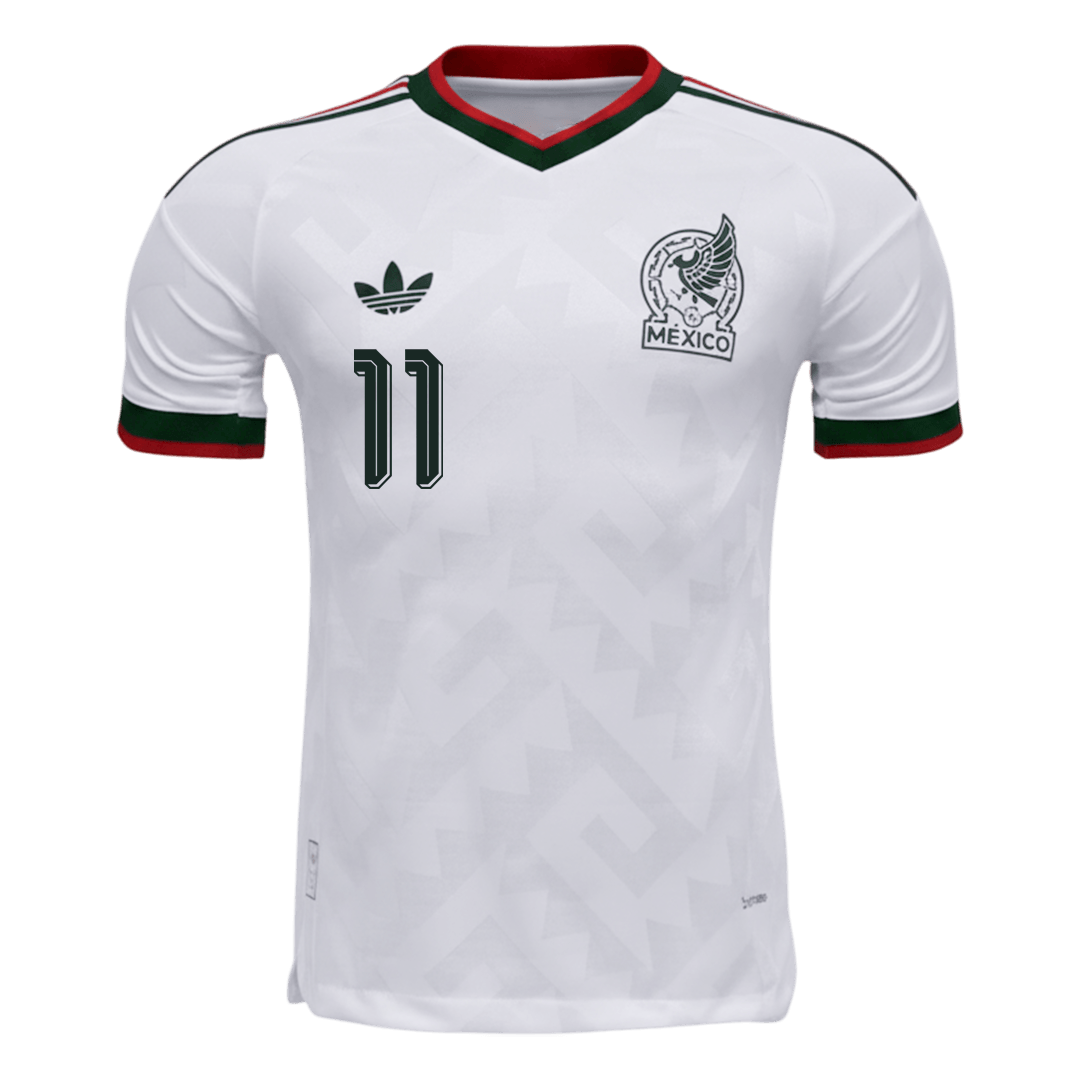 Maglia Gara Messico Trasferta S.GIMENEZ #11 Uomo Mondiali 2026