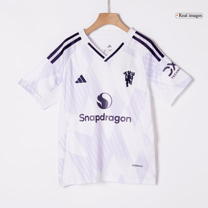 Base Kit Bambino Manchester United Trasferta 2025/26 - 2 Pezzi