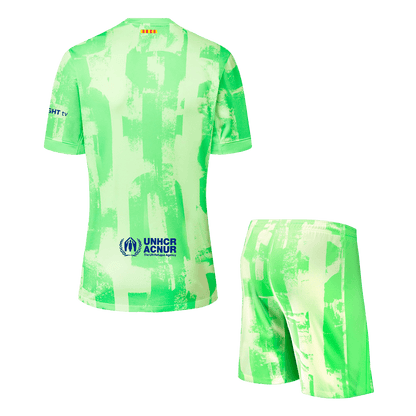 Completo Base Barcelona Terza Uomo 2024/25 Spotify Logo Without Text - 2 Pezzi