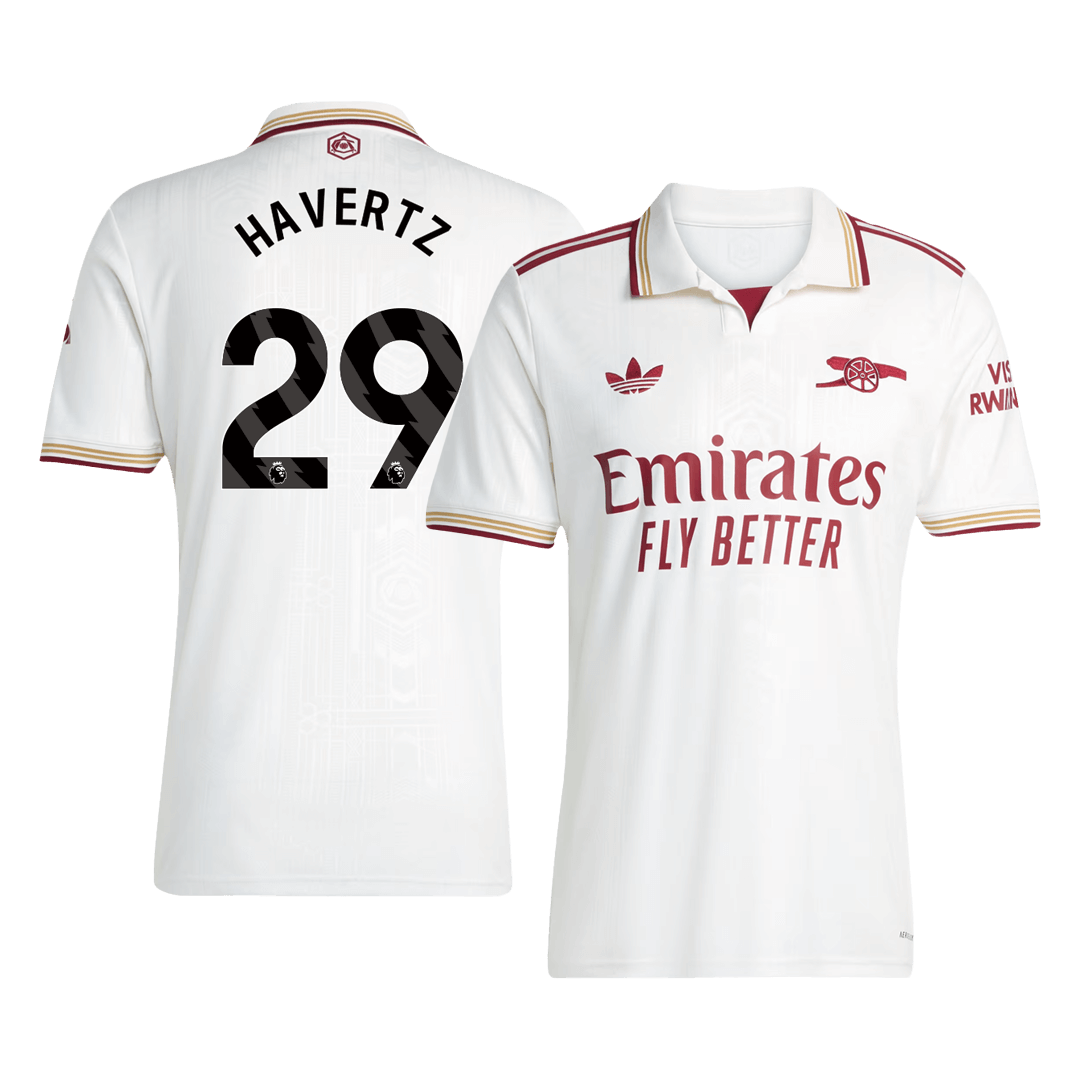 Maglia Replica Arsenal Terza HAVERTZ #29 Uomo 2025/26