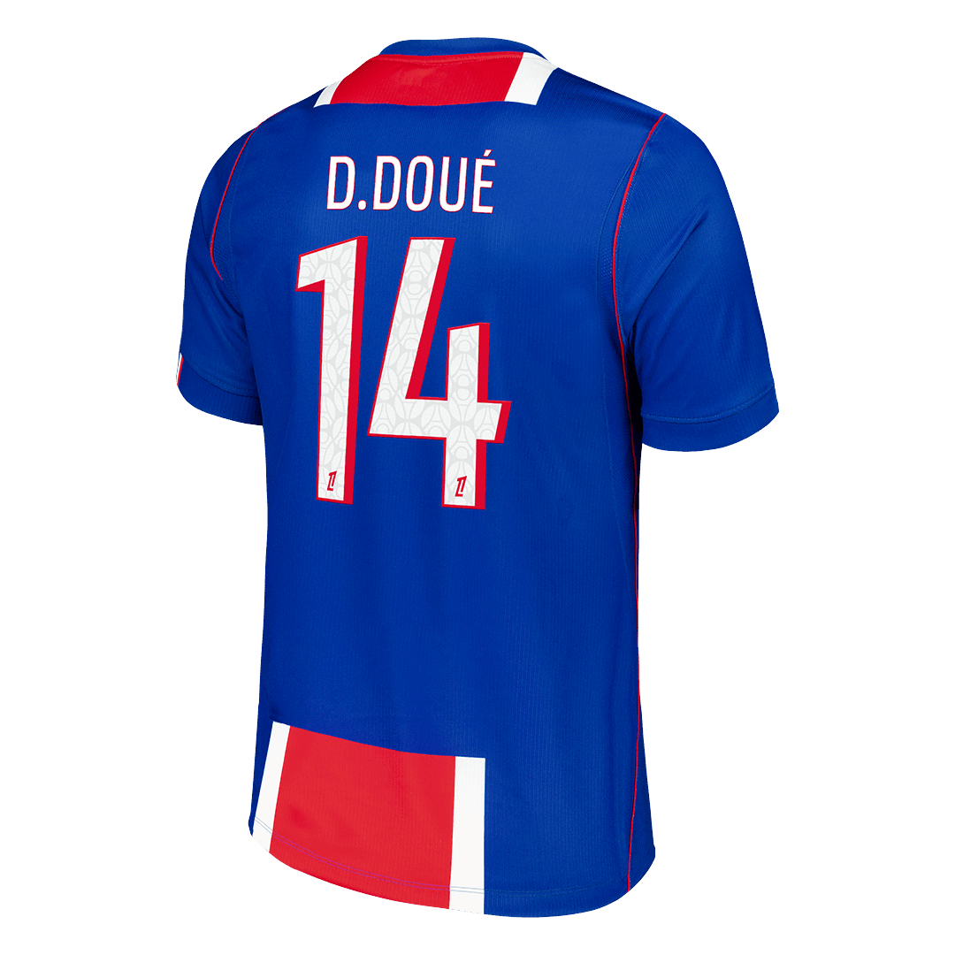 Maglia Replica PSG Casa D.DOUÉ #14 Uomo 2026/27