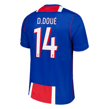 Maglia Replica PSG Casa D.DOUÉ #14 Uomo 2026/27