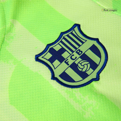 Completo Bambino Barcelona Terza 2024/25  Spotify Logo Without Text - 2 Pezzi