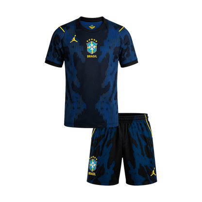 Base Kit Bambino Brasile Trasferta 2026 - 2 Pezzi
