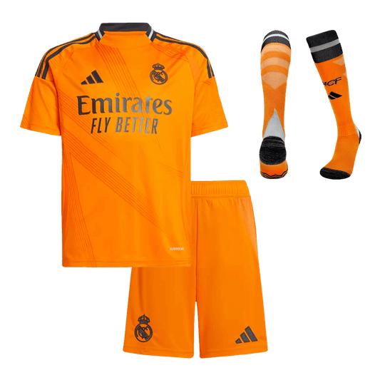 Kit Completo Bambino Real Madrid Trasferta 2024/25 - 3 Pezzi