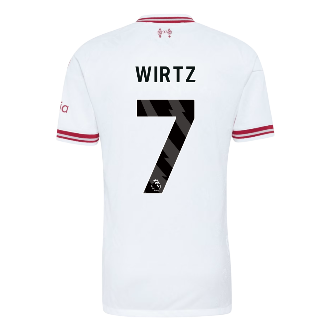 Maglia Gara Liverpool Trasferta WIRTZ #7 Uomo 2026/27