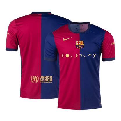 Maglia Replica Barcelona Casa Uomo 2024/25 - COLDPLAY