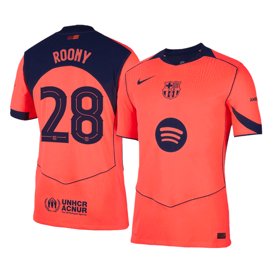 Maglia Gara Barcelona Terza ROONY #28 Uomo 2025/26