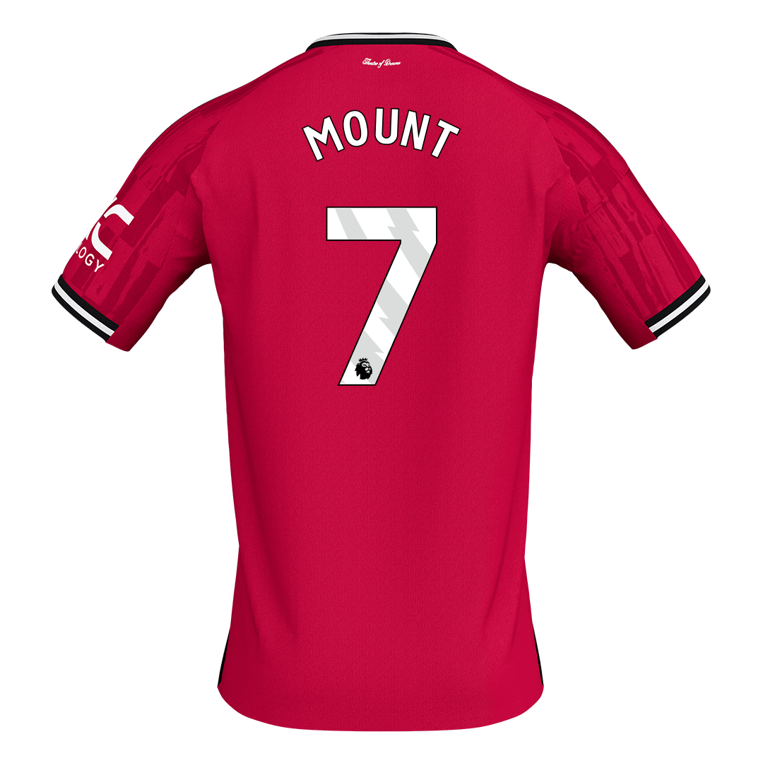 Maglia Replica Manchester United Casa MOUNT #7 Uomo 2025/26