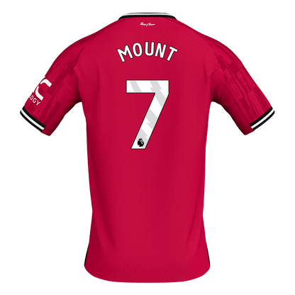 Maglia Replica Manchester United Casa MOUNT #7 Uomo 2025/26