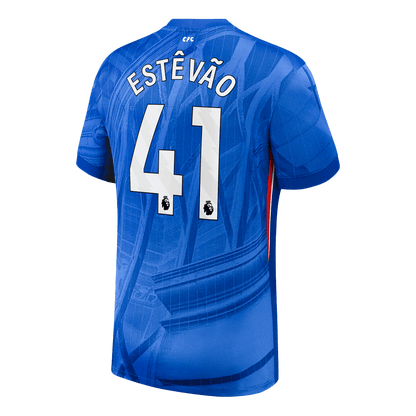Maglia Replica Chelsea Casa ESTÊVÃO #41 Uomo 2025/26