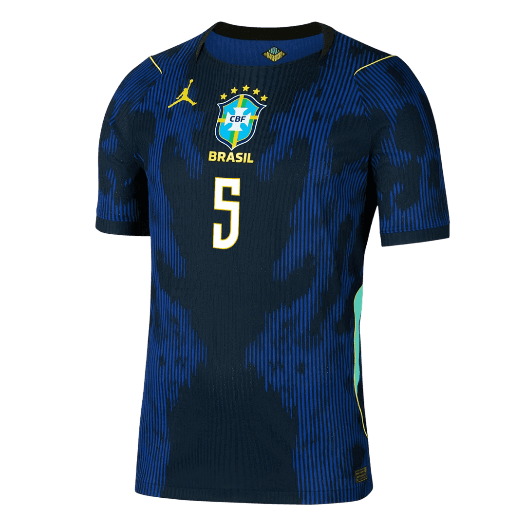 Maglia Gara Brasile Trasferta CASEMIRO #5 Uomo Mondiali 2026