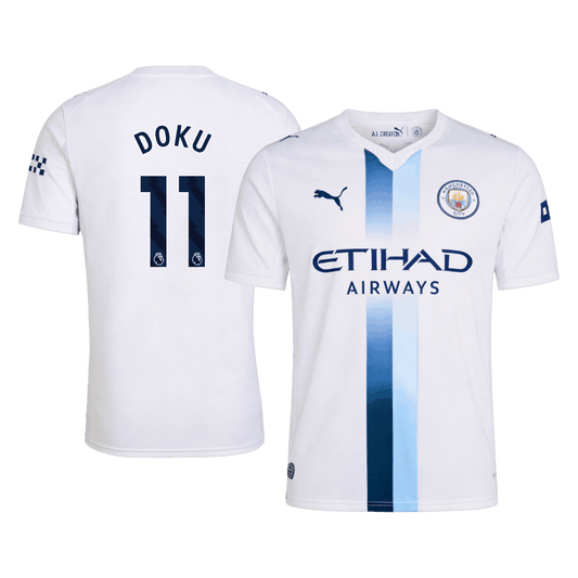 Maglia Replica Manchester City Terza DOKU #11 Uomo 2026/27
