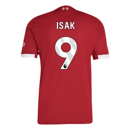 Maglia Gara Liverpool Casa ISAK #9 Uomo 2025/26