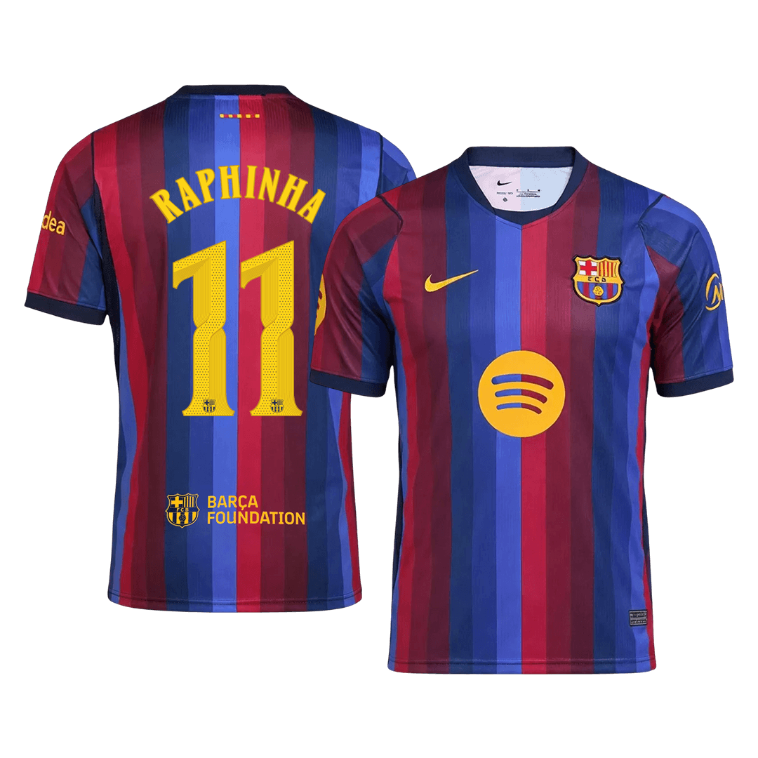 Maglia Replica Barcelona Casa RAPHINHA #11 Uomo 2026/27