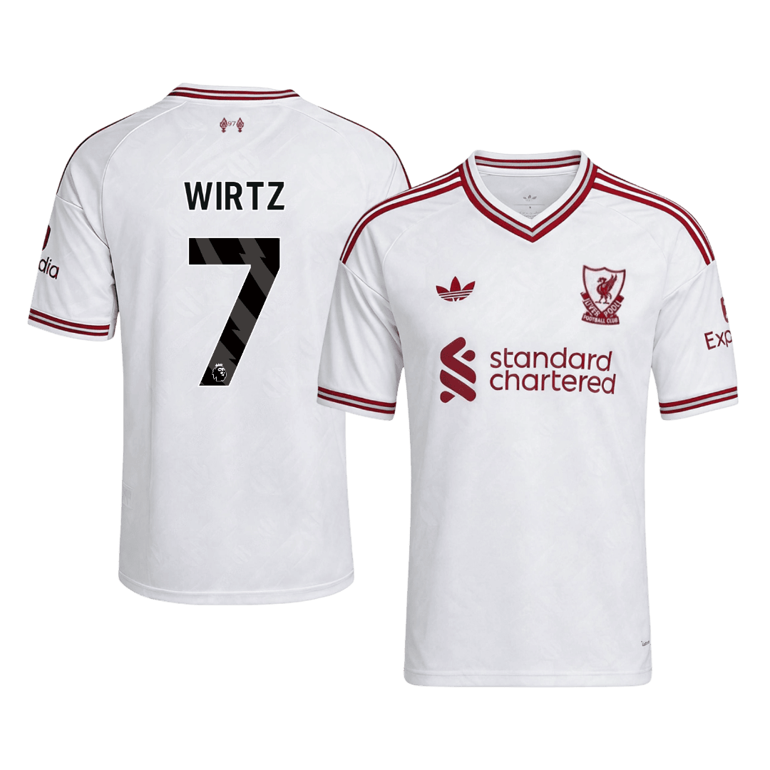 Maglia Replica Liverpool Trasferta WIRTZ #7 Uomo 2026/27