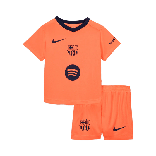 Base Kit Bambino Barcelona Terza 2025/26 - 2 Pezzi