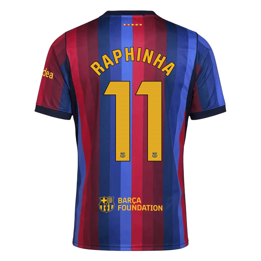 Maglia Replica Barcelona Casa RAPHINHA #11 Uomo 2026/27
