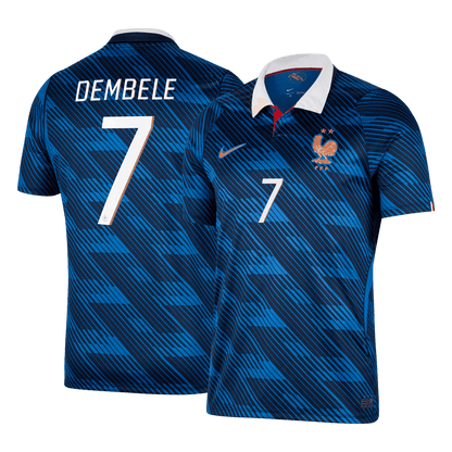 Maglia Replica Francia Casa DEMBELE #7 Uomo Mondiali 2026