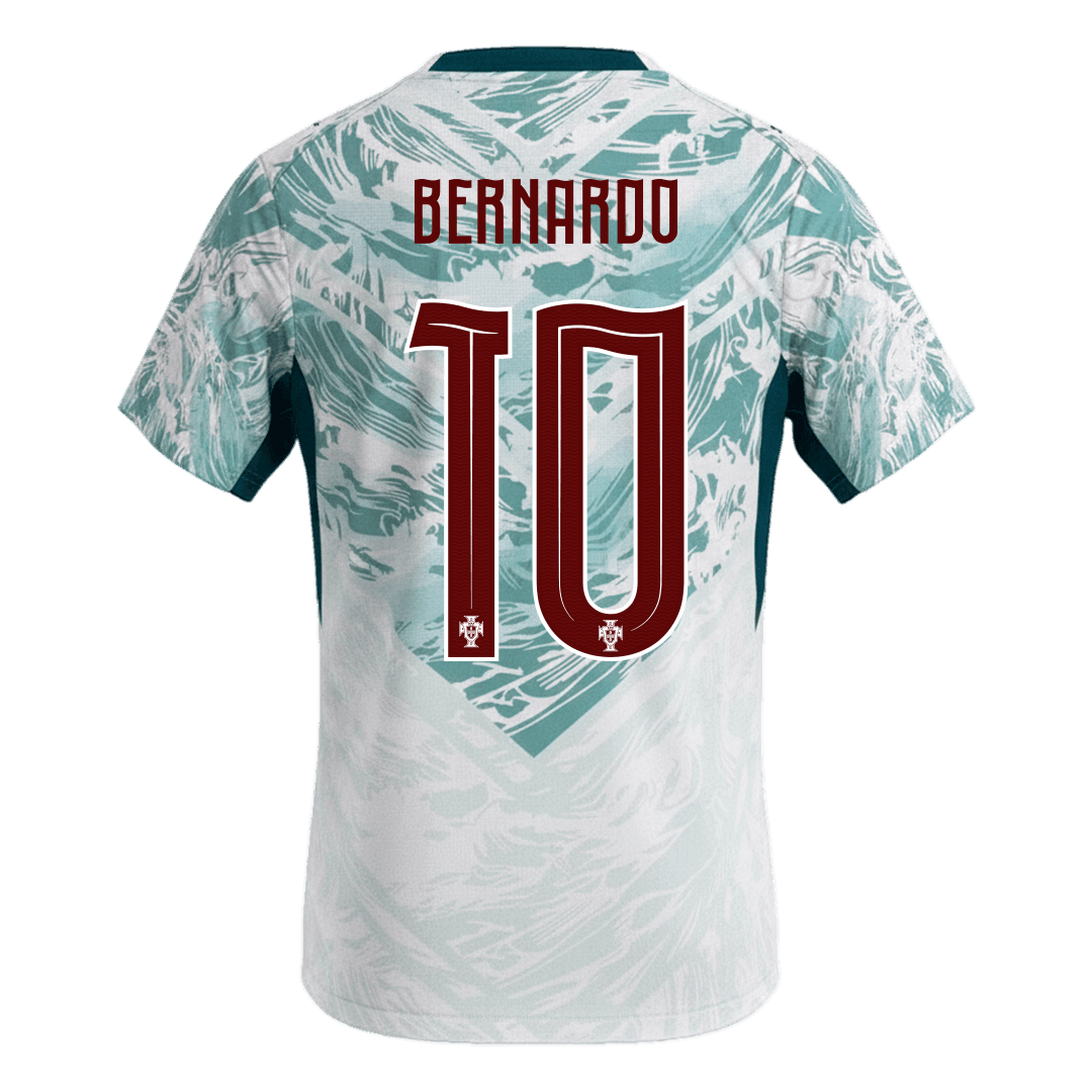 Maglia Replica Portogallo Trasferta BERNARDO #10 Uomo Mondiali 2026