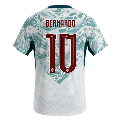 Maglia Replica Portogallo Trasferta BERNARDO #10 Uomo Mondiali 2026