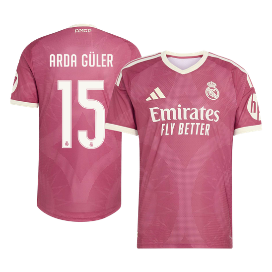 Maglia Gara Real Madrid Terza ARDA GÜLER #15 Uomo 2026/27