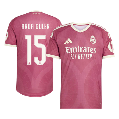Maglia Gara Real Madrid Terza ARDA GÜLER #15 Uomo 2026/27