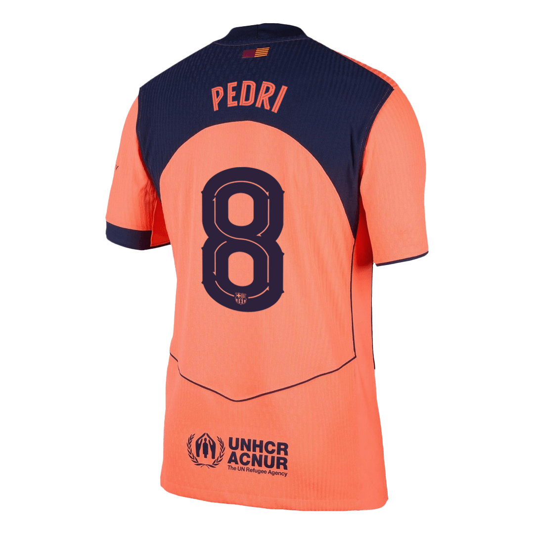 Maglia Gara Barcelona Terza PEDRI #8 Uomo 2025/26