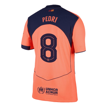 Maglia Gara Barcelona Terza PEDRI #8 Uomo 2025/26