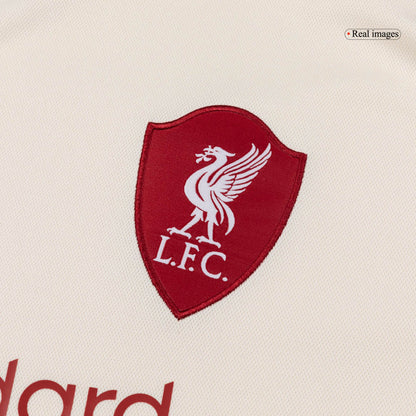 Maglia Replica Liverpool Trasferta SZOBOSZLAI #8 Uomo 2025/26