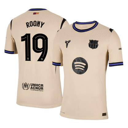Maglia Gara Barcelona Trasferta ROONY #19 Uomo 2025/26 - UCL